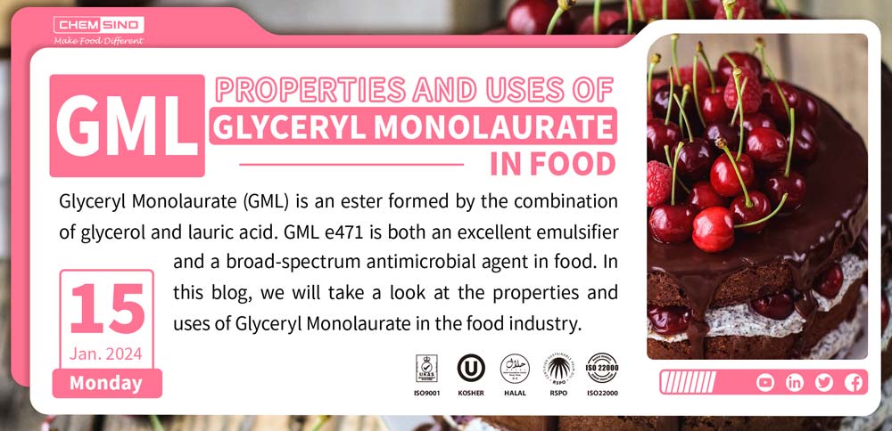 Properties and Uses of Glyceryl Monolaurate in Food